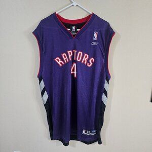 Reebok Toronto Raptors Jersey - 4 Chris Bosh - Size XL